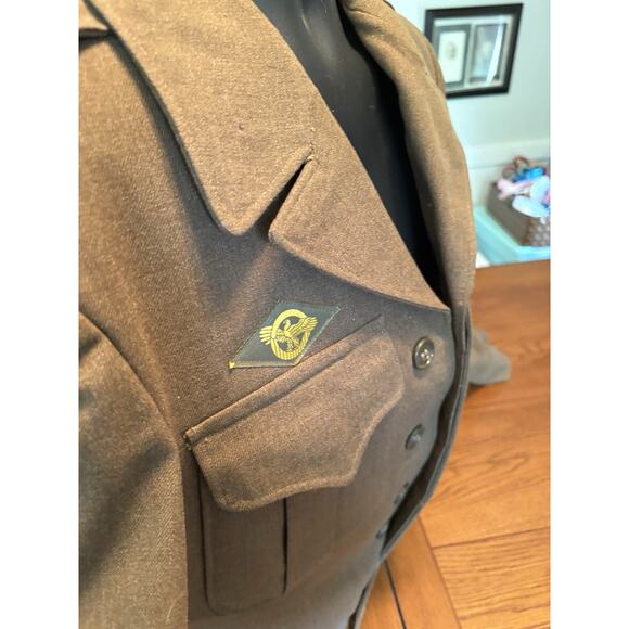 WW2 Military 5th US Army European Theater Operations Patch Ike Jacket Size 36R - Picture 13 of 16